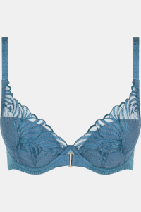 Sujetador azul halter con relleno LEGEND, Chantelle