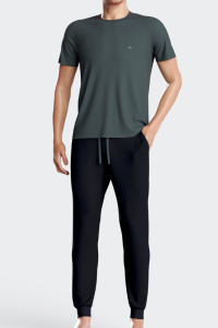 Pijama de lyocell manga corta y pantalón largo IM1561L7800, IMPETUS