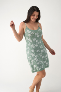 Camisola de tirantes modal FLORAL MINT, Promise
