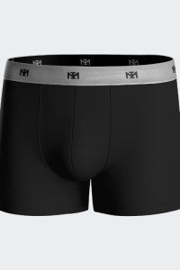 Bóxer Pack de lyocell gris y negro N41, Impetus