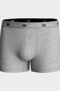 Bóxer Pack de lyocell gris y negro N41, Impetus