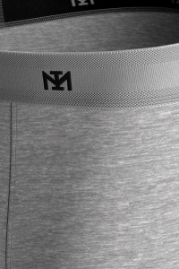 Bóxer Pack de lyocell gris y negro N41, Impetus