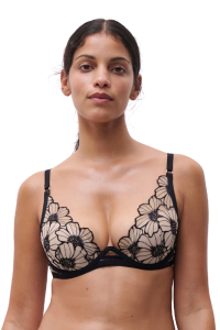 Sujetador halter con aros y con relleno LUSH, Chantelle Pulp