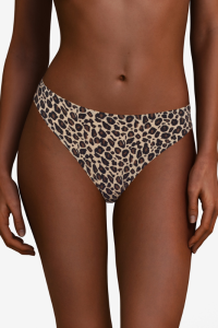 Tanga invisible de segunda piel LEOPARDO, Chantelle SoftStretch