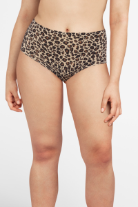 Braga alta invisible de segunda piel LEOPARDO, Chantelle Softstretch