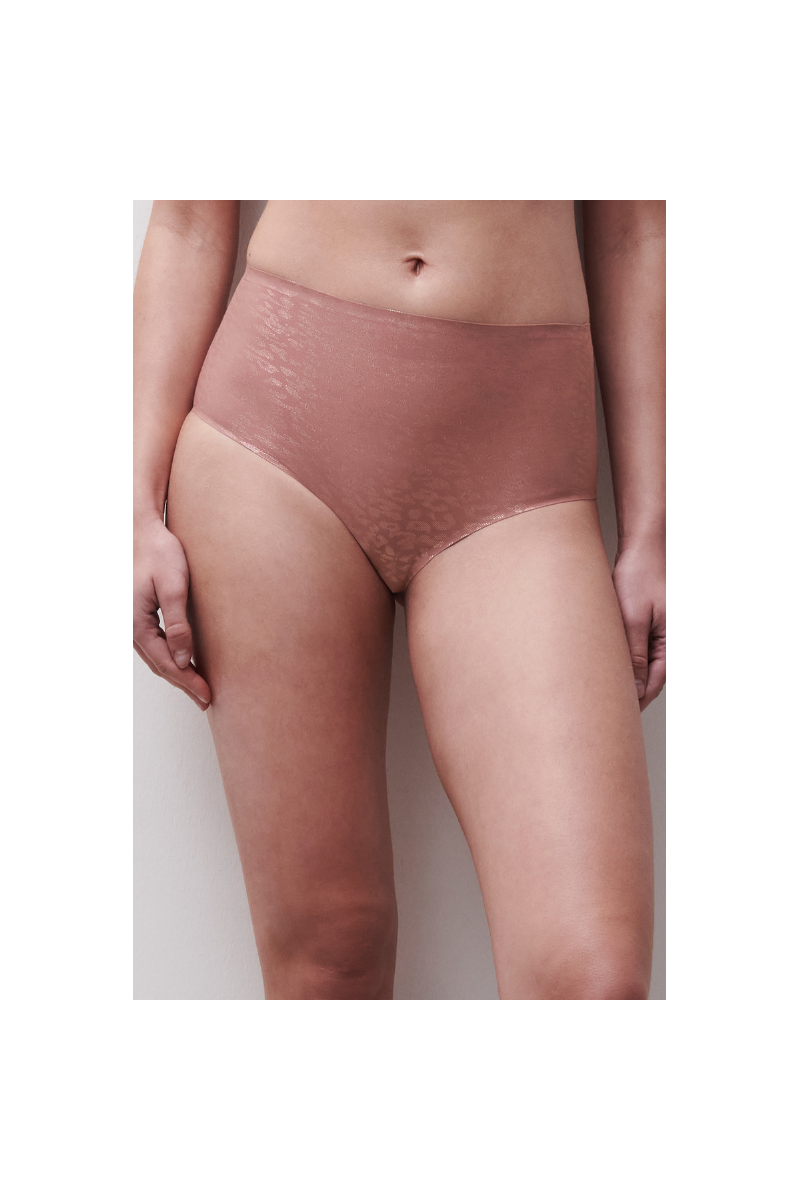 Braga alta invisible ROSA Y DORADO BRILLANTE, Chantelle Softstretch