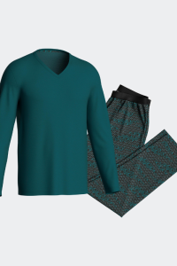 Pijama largo de hombre de lyocell N87, I AM Impetus