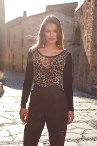 Body de manga larga PANTHER MESH, Janira