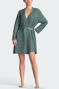 Bata de modal VERDE 0100, Impetus