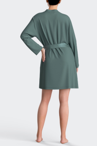 Bata de modal VERDE 0100, Impetus