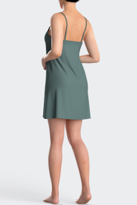 Camisola de modal de tirantes VERDE 0100, Impetus