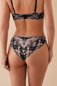 Tanga Brasileño de encaje BORDADO, Promise Luxury