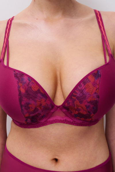 Sujetador con push-up LILY, Chantelle Pulp