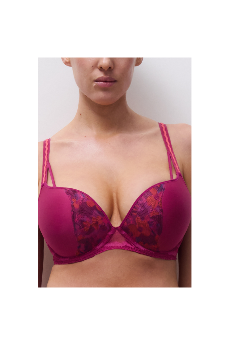 Sujetador con push-up LILY, Chantelle Pulp