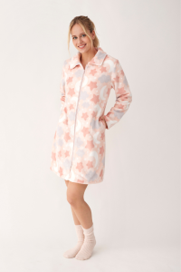 Bata suave con cremallera ESTRELLAS, Promise