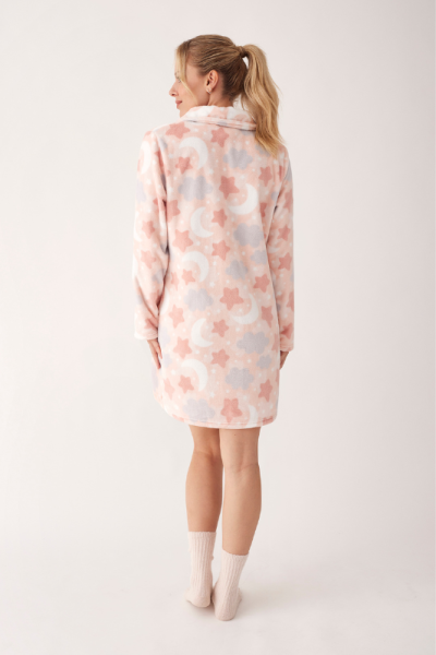 Bata suave con cremallera ESTRELLAS, Promise