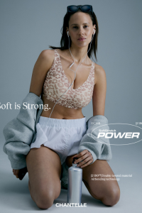 Sujetador sin aros con relleno POWER, Chantelle SoftStretch