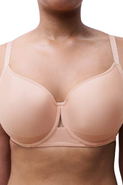 Sujetador con aros y con relleno memory HALO, Chantelle Pulp