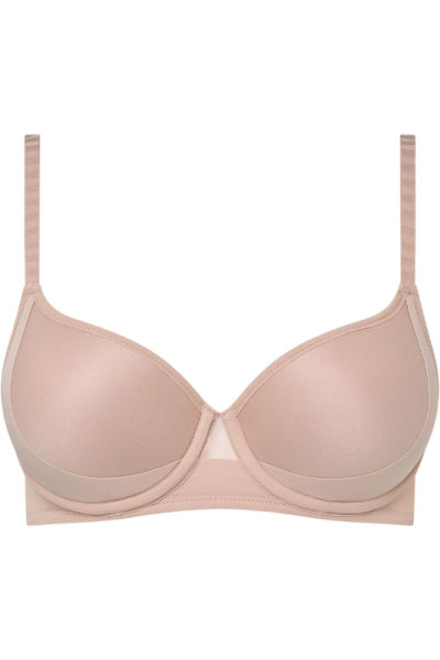 Sujetador con aros y con relleno memory HALO, Chantelle Pulp
