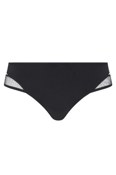 Tanga Halo Chantelle Pulp sin costuras | Negro y Nude