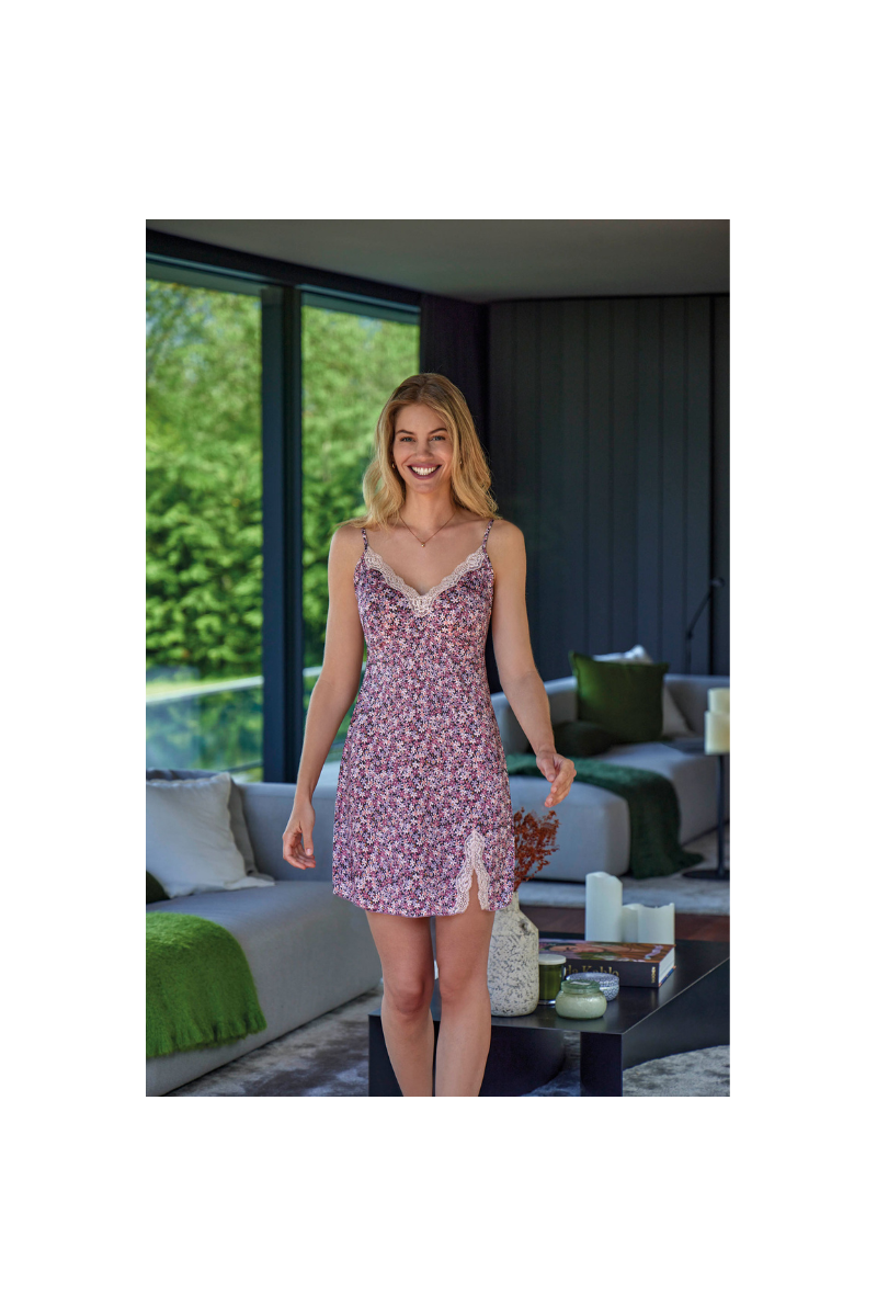 Camisola de tirantes Nighty PINK DAISY, Janira