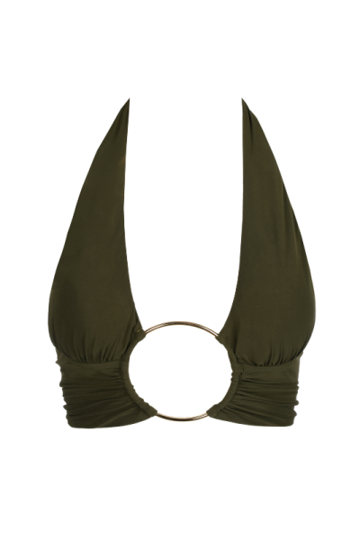 Conjunto Bikini LITA | Top TRIÁNGULO foam + Braga BRASILEÑA, Sarda