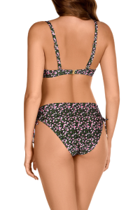 Bikini Copa D Leopardo Verde Rosa Dolores Cortés 2554 | Tallas Grandes con Aro | Comprar Online