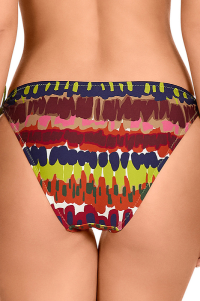 Bikini Étnico Multicolor Dolores Cortés 2604 | Top Bandeau Copa E con Aros | Comprar Online