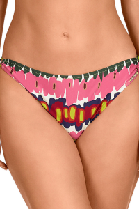 Bikini Étnico Multicolor Dolores Cortés 2604 | Top Bandeau Copa E con Aros | Comprar Online