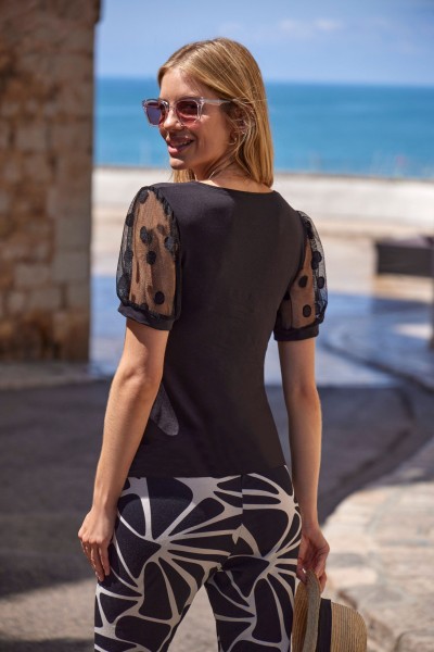 Camiseta de manga corta DOTS, Janira
