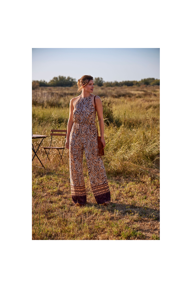 Mono largo estampado étnico Masai · Janira | Compra Online