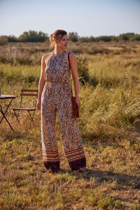 Mono largo estampado étnico Masai · Janira | Compra Online