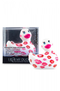 Estimulador Patito I RUB MY DUCKIE Romance Blanco y Rosa