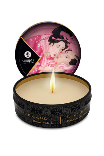 Mini Vela de Masaje rosa, SHUNGA