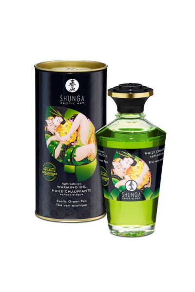 Aceite Afrodisíaco de Masaje té verde, Shunga