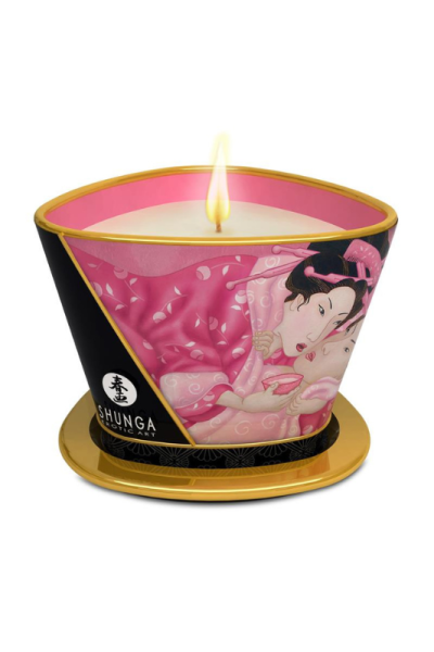 Vela de Masaje rosa, Shunga