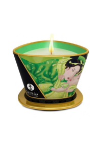 Vela de Masaje verde exótico, Shunga