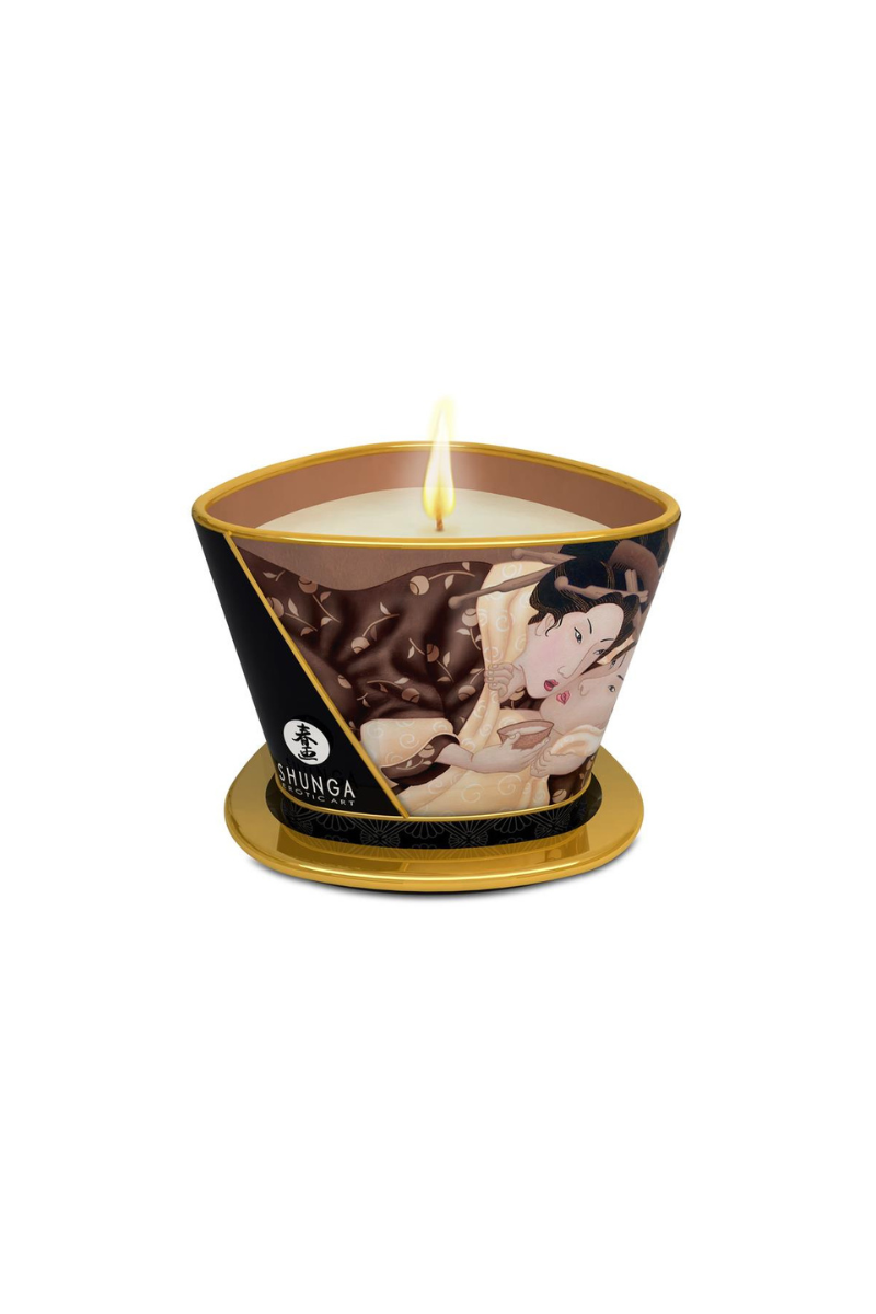Vela de Masaje chocolate, Shunga Vela de Masaje chocolate, Shunga