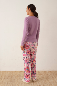 Pijama modal FLORAL lila, Promise